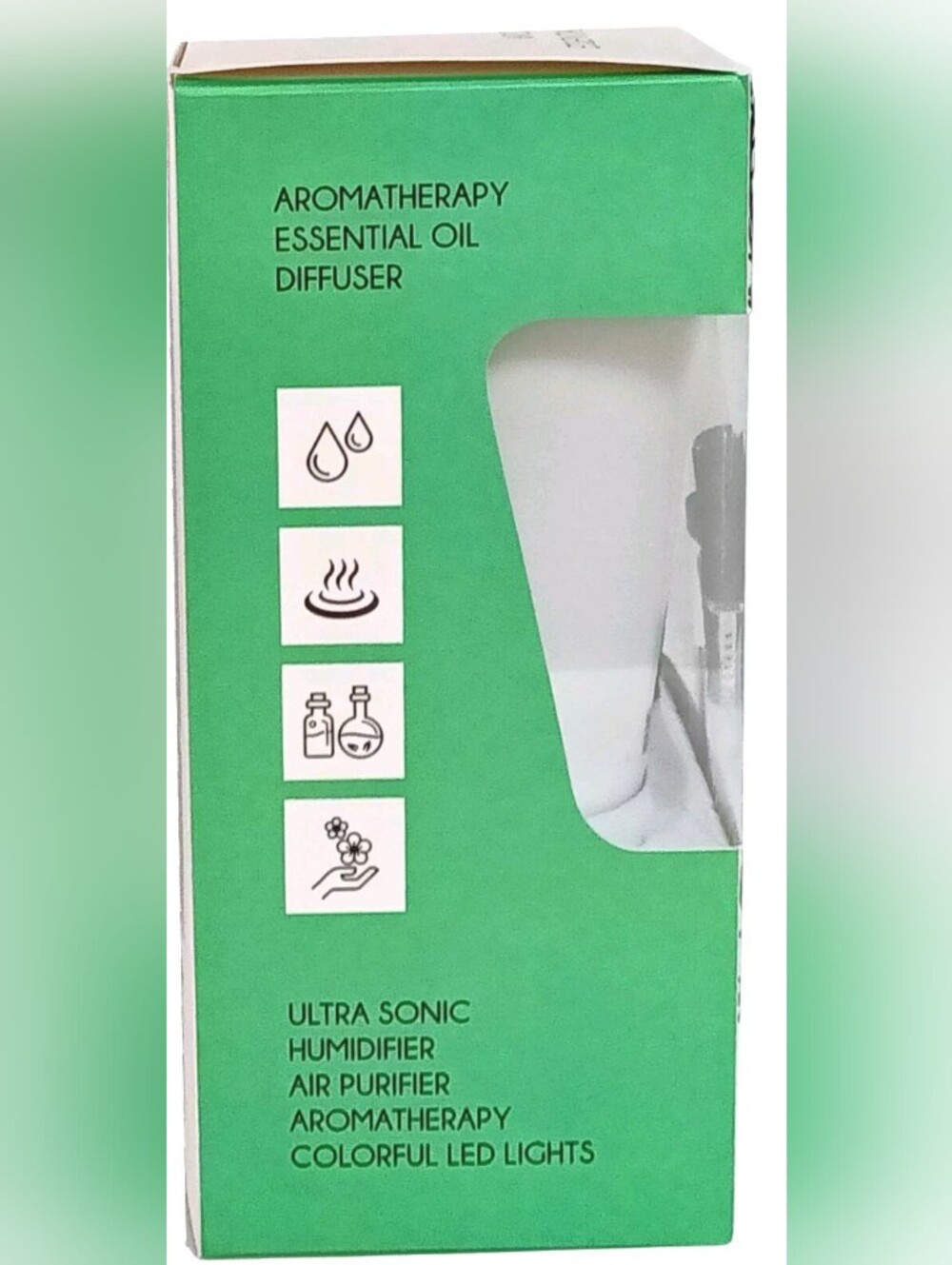 Aromatherapy Essential Oil Diffuser Cool Mist Humidifier Color Changing Auto-Off - Picture 8 of 11